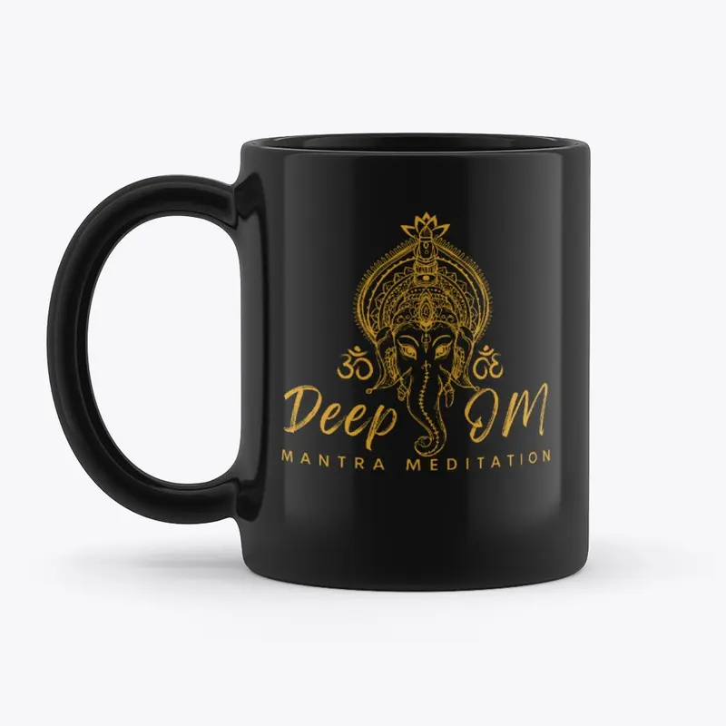 Deep OM Mantra Meditation Mug